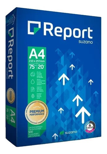 Report Resma A4 Blanca 500 Hojas Premium 