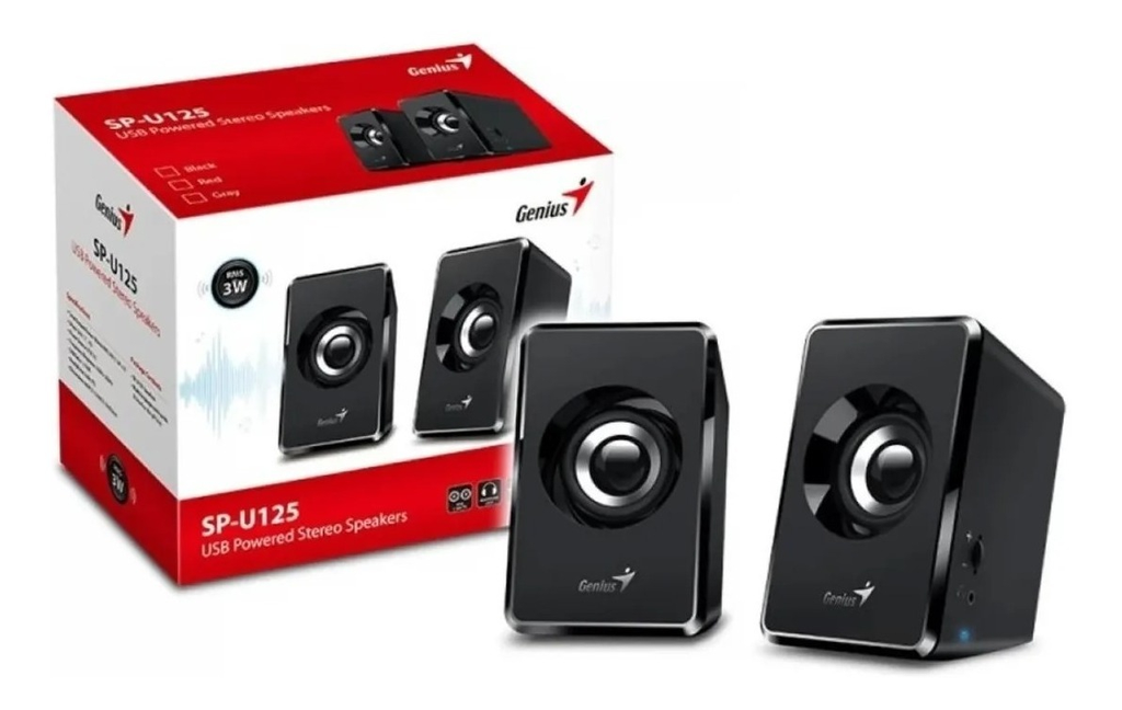 Parlante Genius SP-U125 Usb Blk