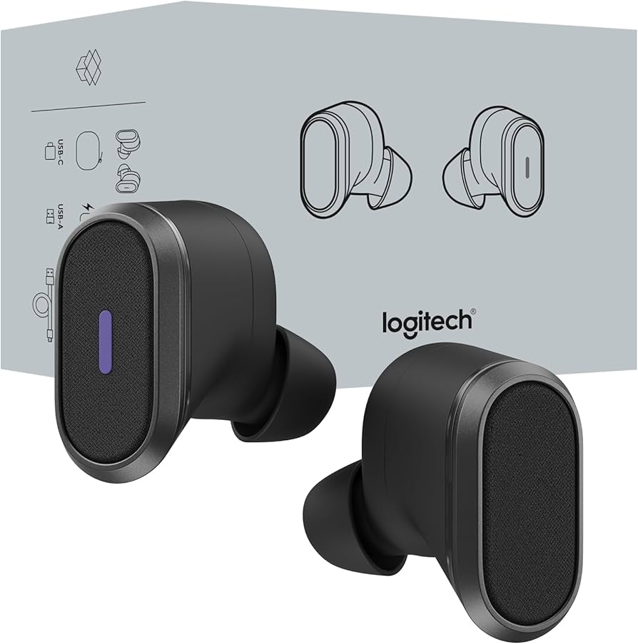 Auriculares Logitech Zone True Wireless Negro