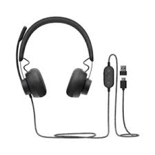 Auricular Logitech Zone Wired USB Microfono 981-000876