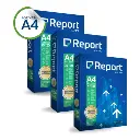 Report Resma A4 Blanca 500 Hojas Premium Pack x3 Unidades