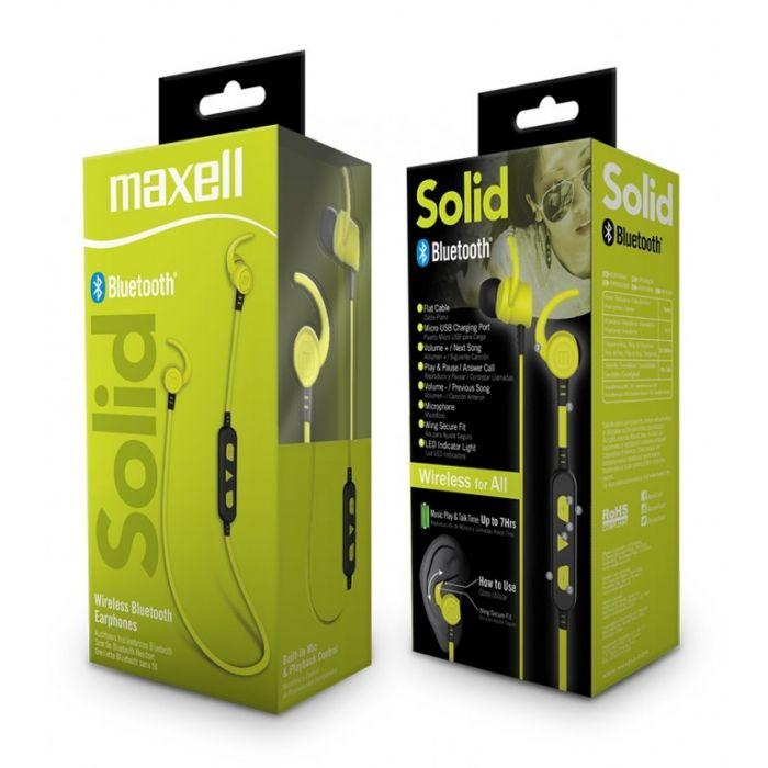 Auricular Maxell Solid EB-B100 Bluetooth 