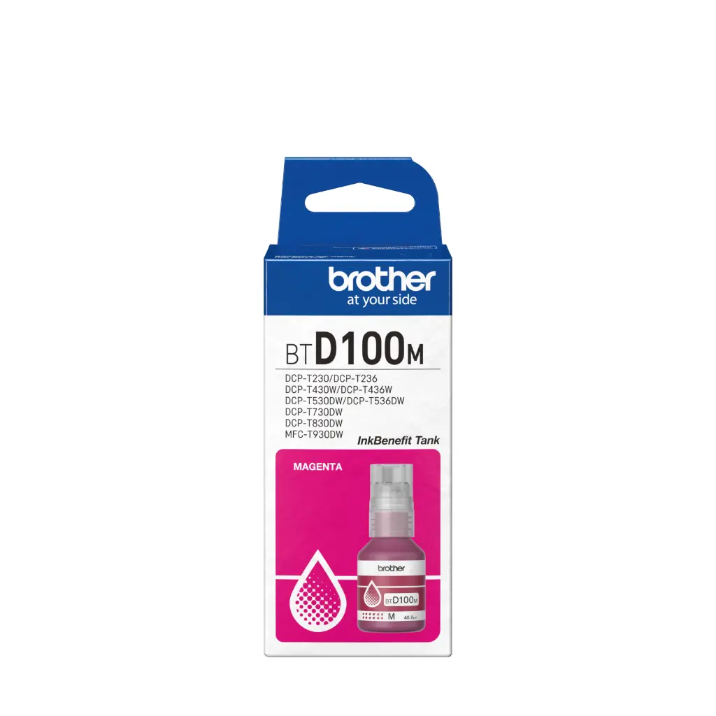Tinta Brother BTD100M Magenta 5000 Paginas