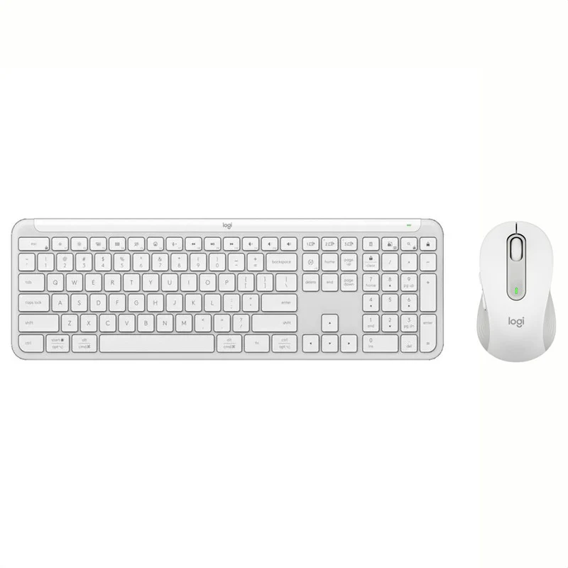 Combo Logitech K950 + M650 Blanco Wireless