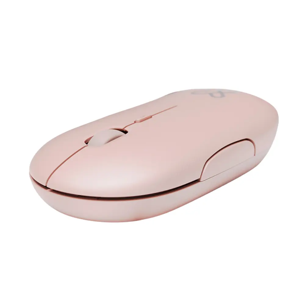 Mouse Klipxtreme SlimSurfer Wireless USB Rosa 
