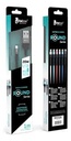 Cable de Carga Foxbox Lightning 20W USB Terminal Reforzado 1m Data & Charge Color Blanco FBX-RND170BX-200 Cable Foxbox