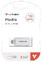 Pendrive Verbatim 128gb Plectra USB-C Flash Drive Blanco