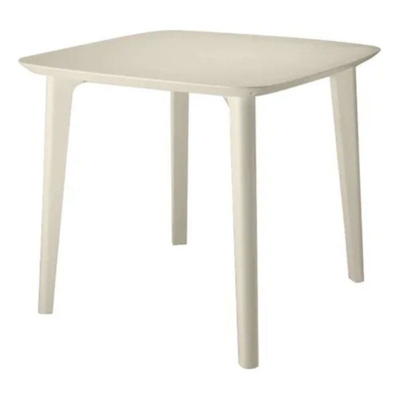 MESA ESTILO LIBRE PLÁSTICA MODELO, COLOR BEIGE