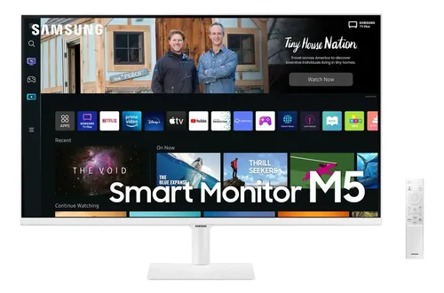 Monitor Samsung 32" M5 LS32FM501ELXZB FHD Blanco 