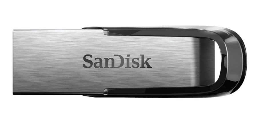 Pendrive Sandisk Ultra Flair 16gb 3.0 lPlateado Y Negro