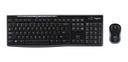 Teclado+Mouse Logitech Wir MK270 Blk 920-004432