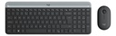 Teclado+Mouse Logitech Wir MK470 Slim Black 920-009266