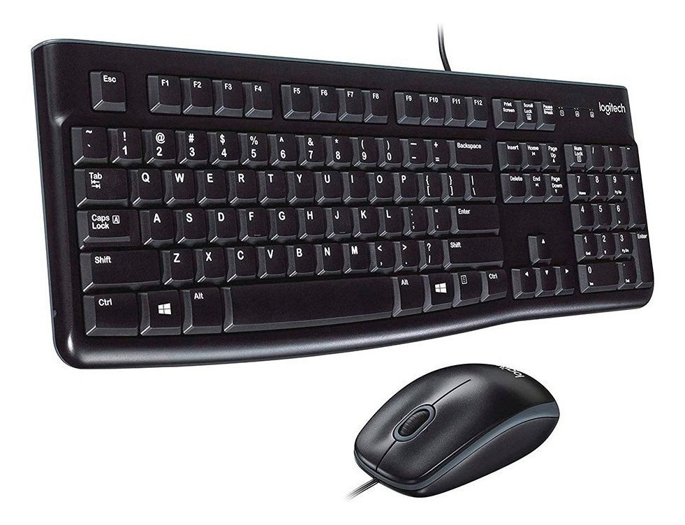 Teclado+Mouse Logitech MK120 Black 920-004428