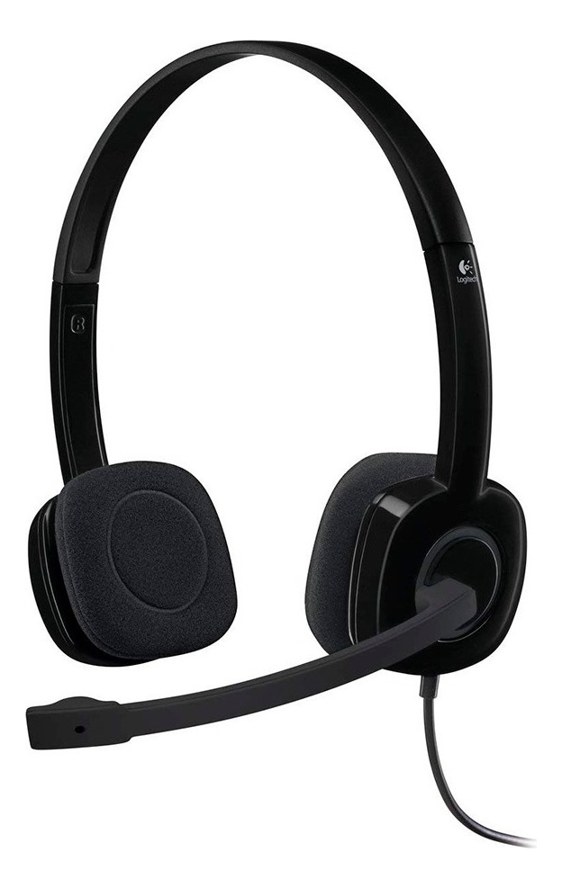 Auricular c/Microfono Logitech H151 Blk 1 Jack 981-000587