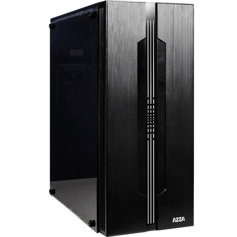 Gabinete Kit Gamer Azza Fortaleza II c/Fuente 500W Mouse+Teclado+Parlantes