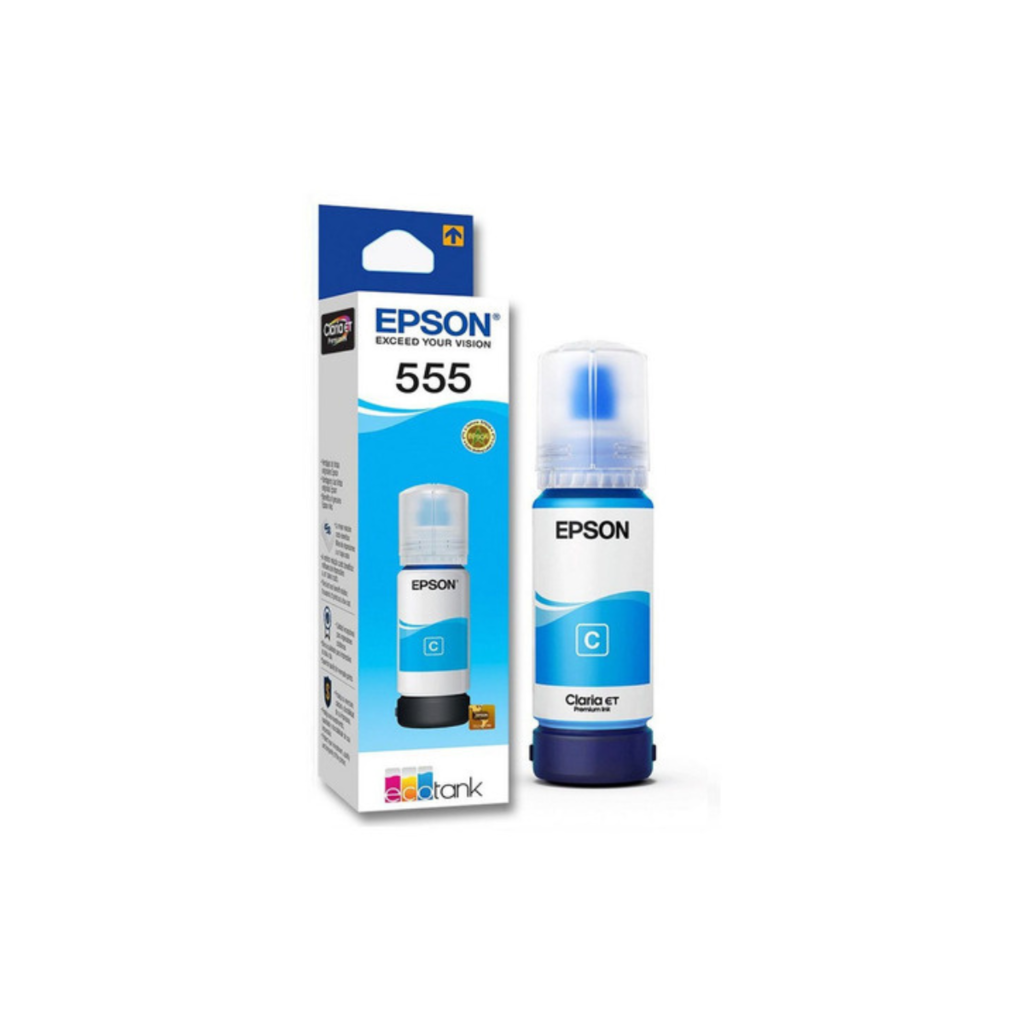 Tinta Epson 555 Cian T555220 Original