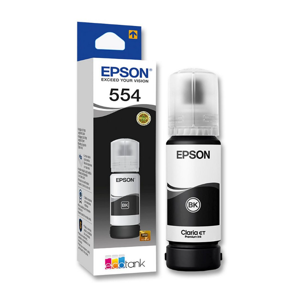 Tinta Epson 554 Negro T554120 Original