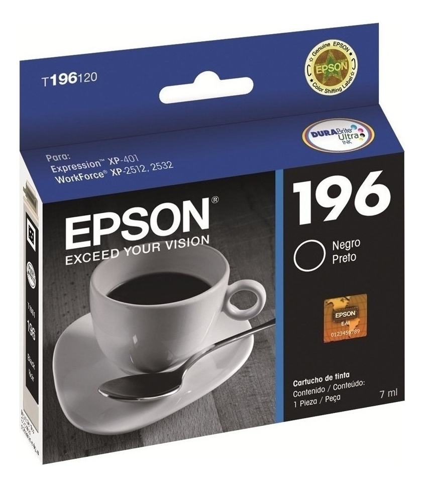 Epson 196 NEGRO T196 Original