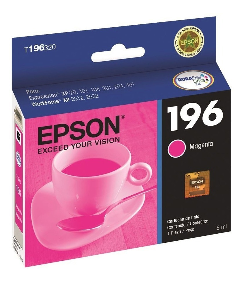 Epson 196 MAGENTA T196 Original