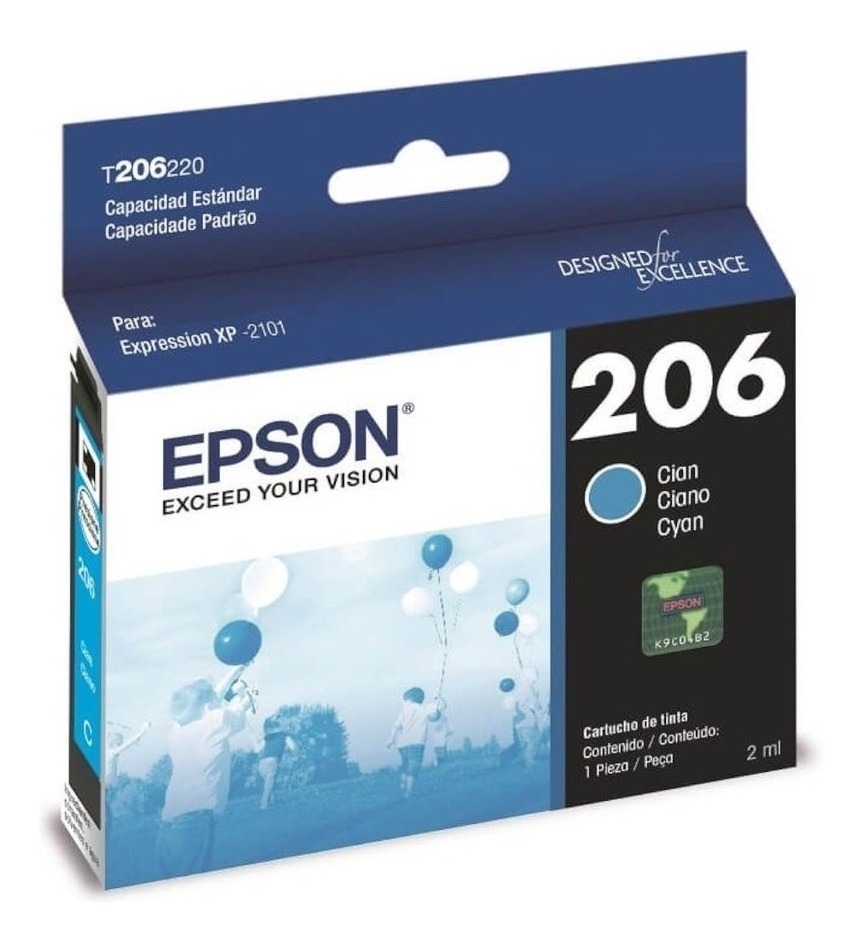 Epson 206 CYAN Original XP-2101