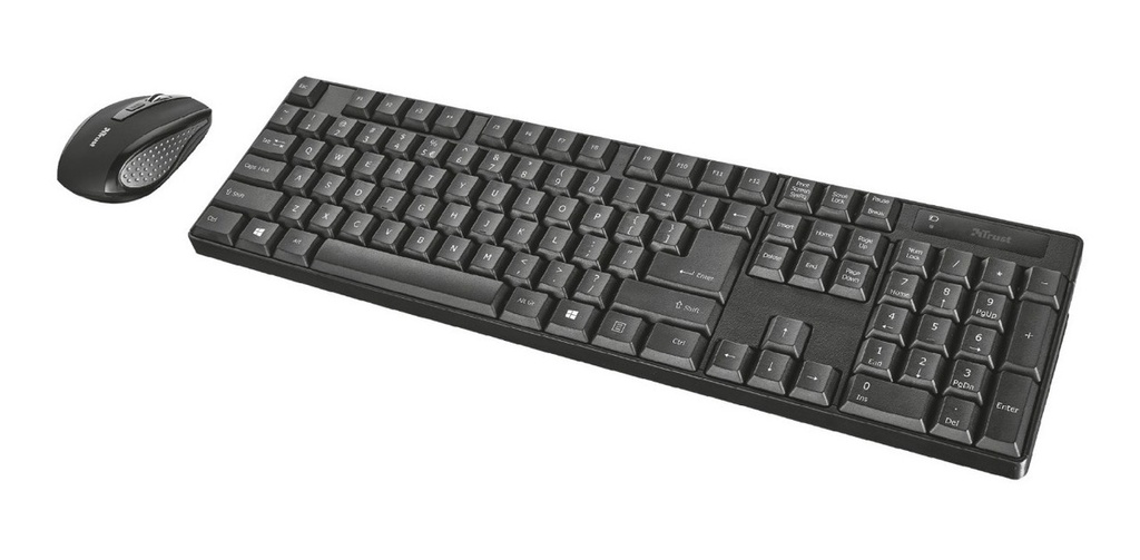 Teclado y Mouse Trust Inalámbrico Ximo