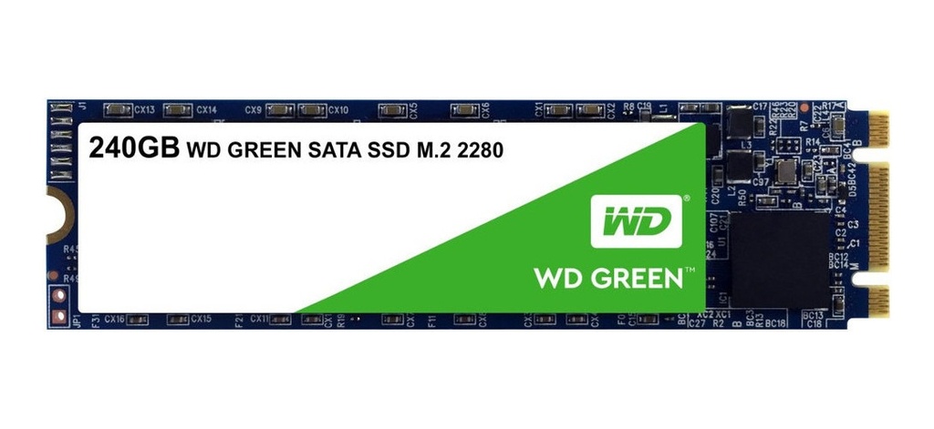 M2 SATA WD GREEN 240GB WDS240G2G0B-00EPW0