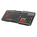 Teclado Gamer Trust Ziva Qwerty Español España Color Negro Con Luz