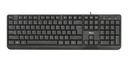 Teclado Multimedia Trust Ziva Usb Resistente A Derrames