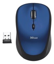 Mouse Trust Yvi Azul Inalámbrico