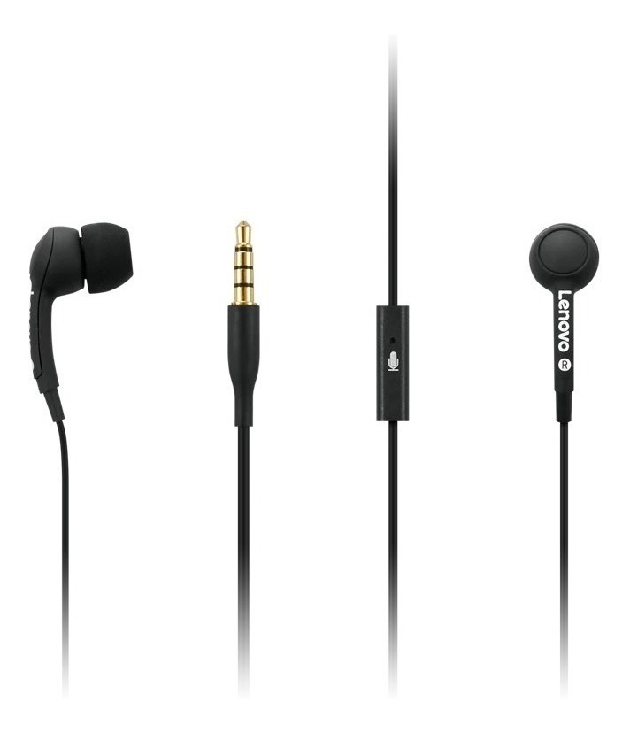 AURICULARES IN EAR LENOVO 100 NEGRO , GXD0S50936