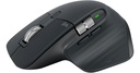 Mouse inalámbrico recargable Logitech Master Series MX Master 3s grafito  910-006561