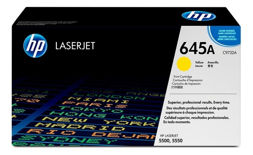 [088698445426] Toner Hp 645A Amarillo C9732A Original