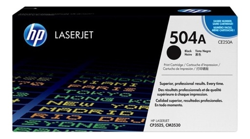 [883585595686] Toner Hp 504A Negro CE250A Original