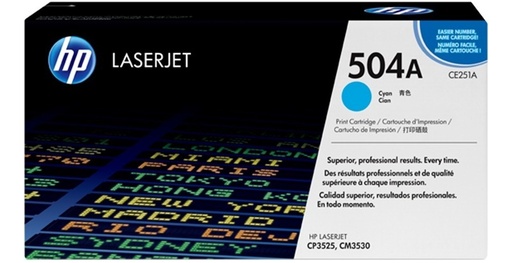 [883585595709] Toner Hp 504A Cian CE251A Original
