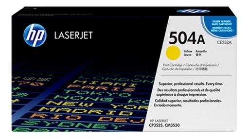 [883585595716] Toner Hp 504A Amarillo CE252A Original