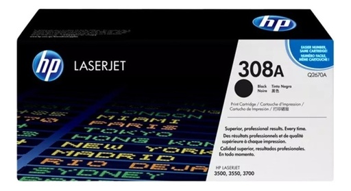 [808736549868] Toner Hp 308A Negro Q2670A Original