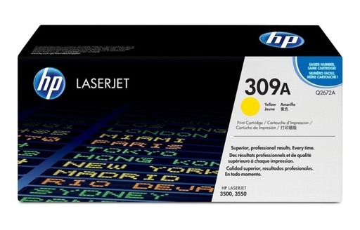 [808736549882] Toner Hp 309A Amarillo Q2672A