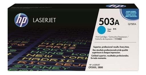 [829160697406] Toner Hp 503A Cian Q7581A Original