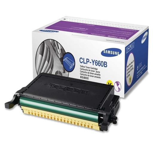 [8808987357573] Toner Samsung CLP-Y660B Amarillo Original