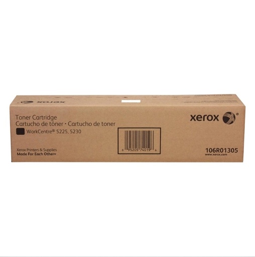[095205740196] Toner Xerox 106R01305 Negro Original 5220 5225 5230