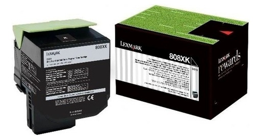 [734646481410] Cartucho Toner Lexmark 808XK Cx510