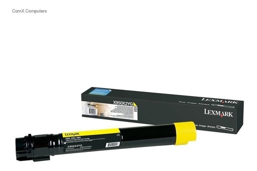 [734646227759] Toner Lexmark X950X2YG Amarillo Original