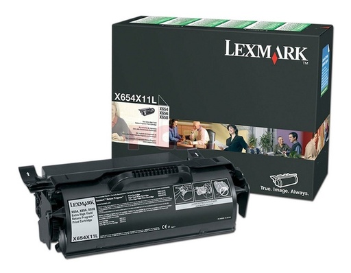 [734646073813] Toner Lexmark X654 Negro X654X11L Original