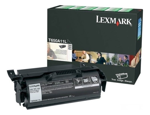 [734646064385] Toner Lexmark T650A11L Negro Original