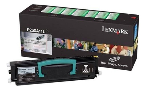 [734646258029] Toner Lexmark E250 Negro E250A11L Original
