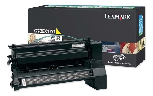 [734646018821] Toner Lexmark C782X1YG Amarillo Original