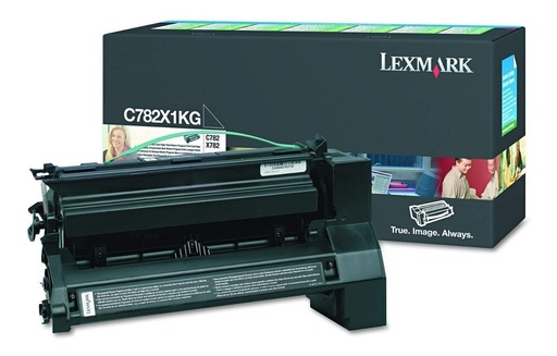 [734646018777] Toner Lexmark C782X1KG Negro Original