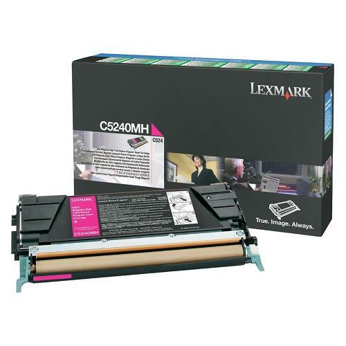 [734646396752] Toner Lexmark Magenta C5240MH Original