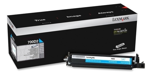 [734646436465] Developer Unit Lexmark 700D2 Cian Original