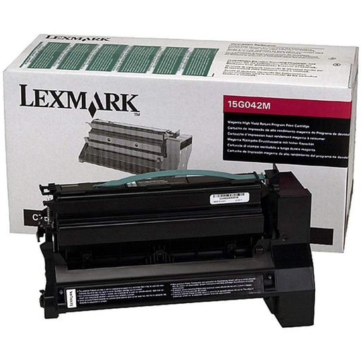 [734646118347] Toner Lexmark 15G042M Magenta Original